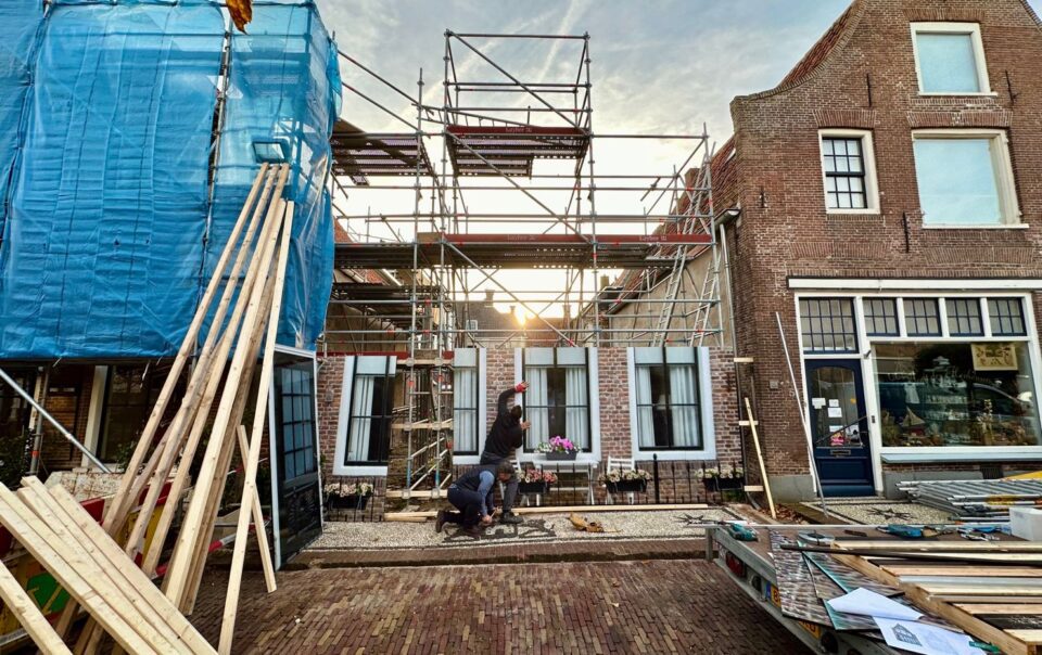 Voorgevel restauratie Architect Buro Stiel Elburg