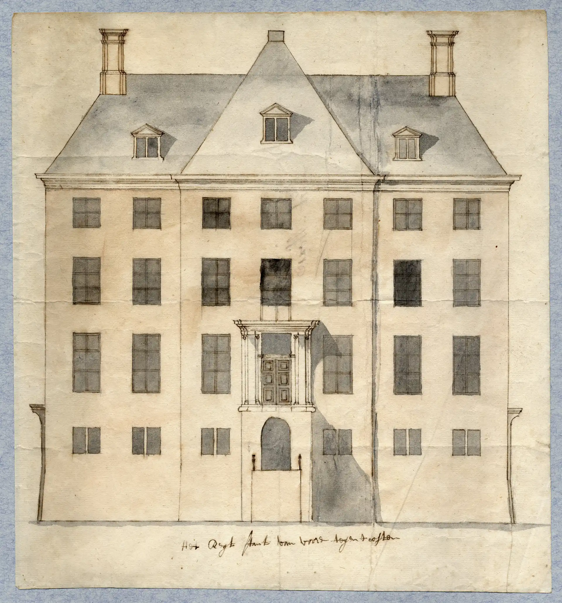 Ontwerp-tekening-kasteel-in-amerongen-Buro-STIEL-1